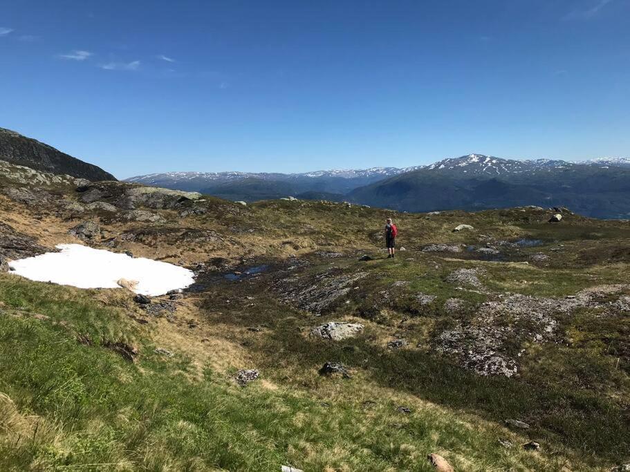 Voss - Flott Hytte I Bavallen Skulestadmo Exterior foto