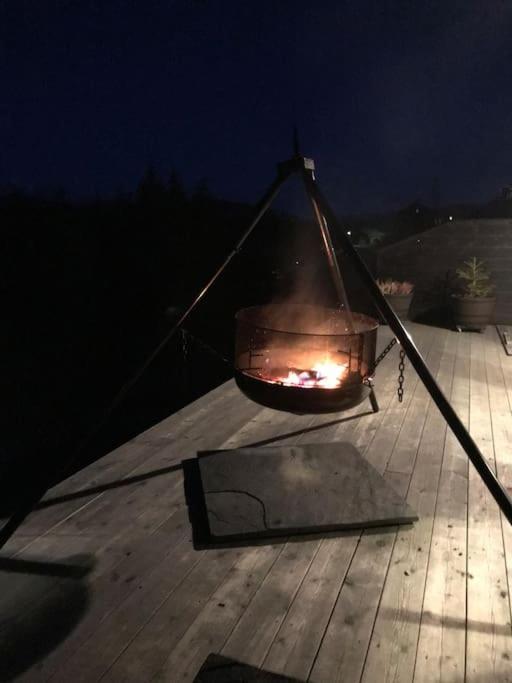 Voss - Flott Hytte I Bavallen Skulestadmo Exterior foto